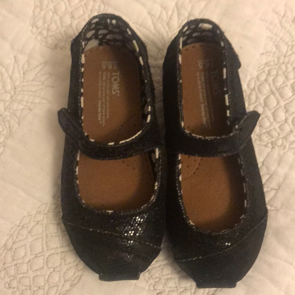 Toms Sparkle Mary Jane Shoes